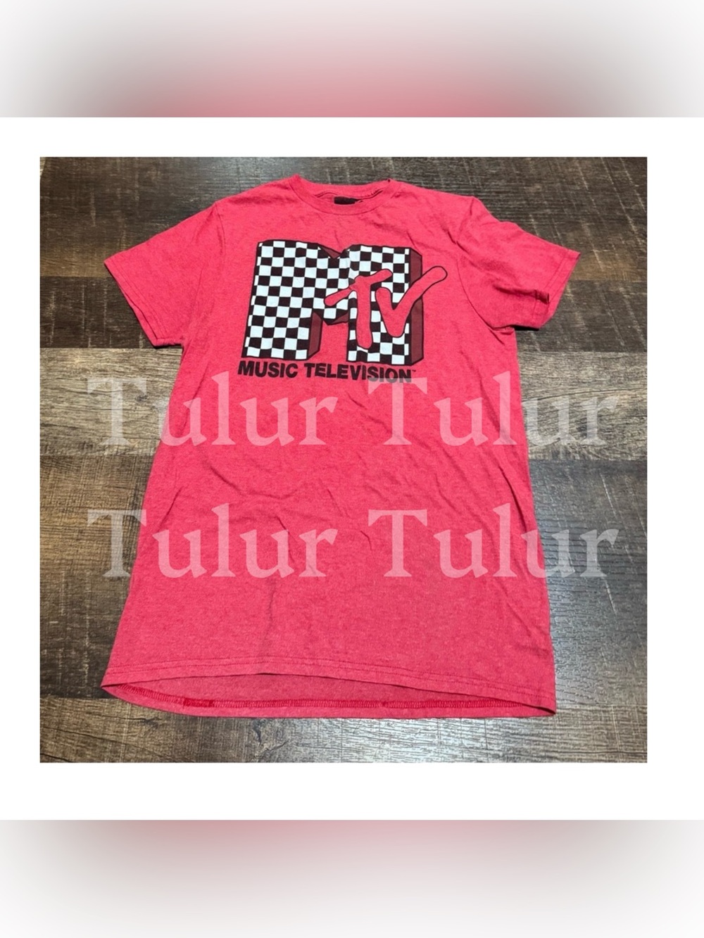 MTV Red Tee S
